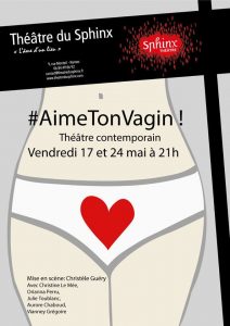 #AimeTonVagin ! CRÉATION de Christèle Guéry