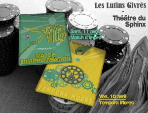 Les LUTINS GIVRES dans TEMPORA MORES- Théâtre d’improvisation