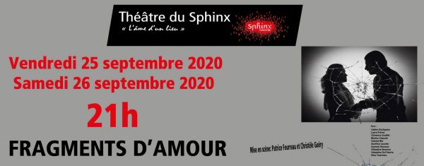FRAGMENTS D’AMOUR – Théâtre du Sphinx à Nantes, Spectacle contemporain